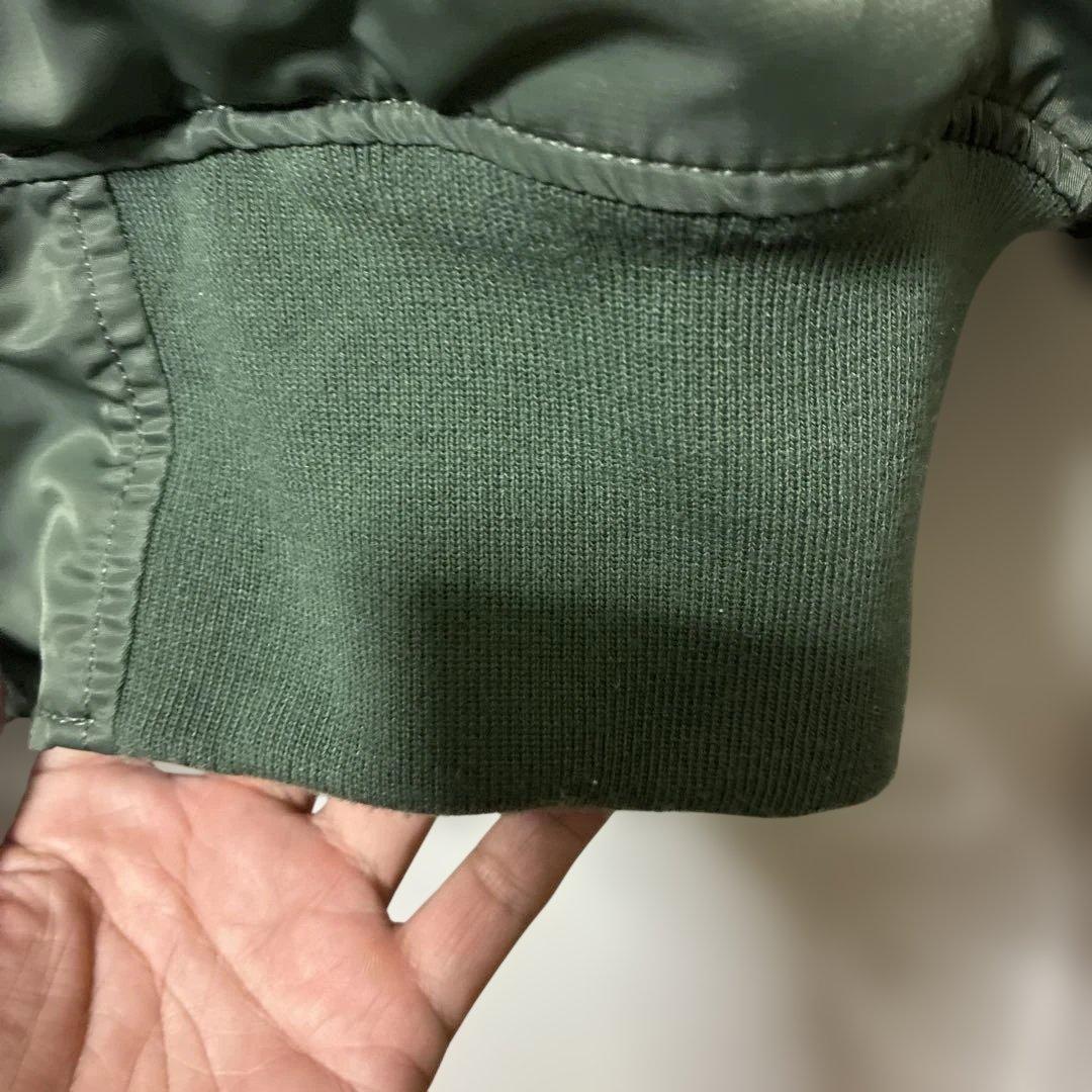 VALLEY APPAREL MA-1フライトジャケット オリーブグリーン