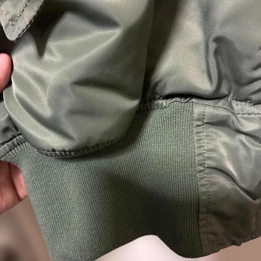 VALLEY APPAREL MA-1フライトジャケット オリーブグリーン
