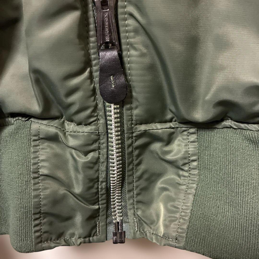 VALLEY APPAREL MA-1フライトジャケット オリーブグリーン