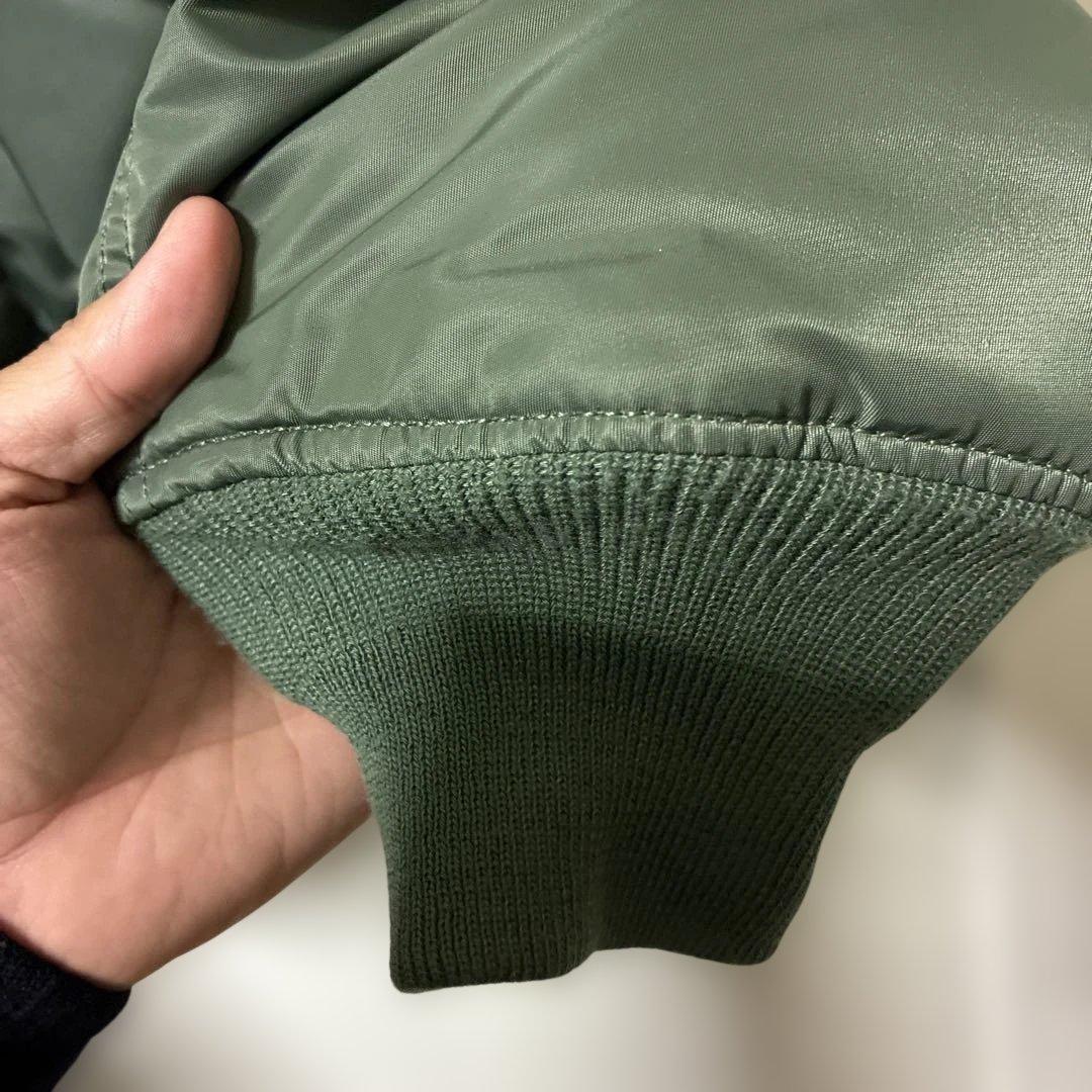 VALLEY APPAREL MA-1フライトジャケット オリーブグリーン