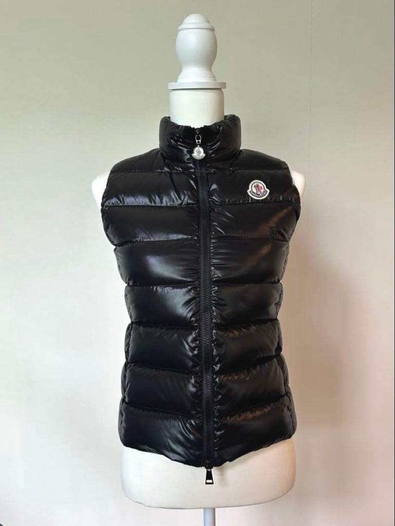 【美品】MONCLERモンクレールGHANY 定番ダウンベスト レディース00