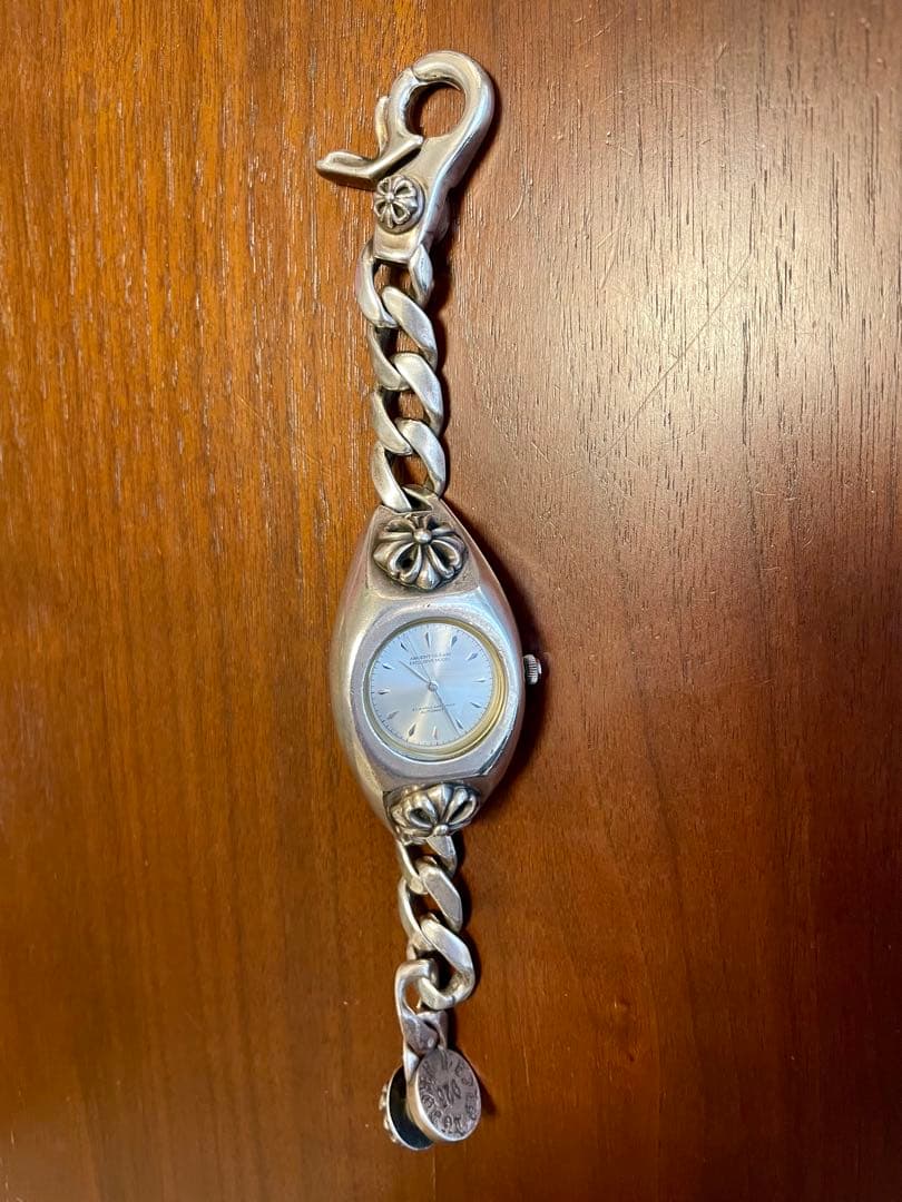 ⭐️Xmas値下げ⭐️【ARGENT GLEAM】メンズ　自動巻き時計　シルバー