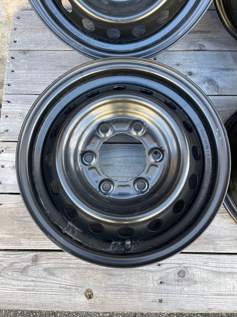 E26 キャラバン NV350 純正スチールホイール 1台分　②