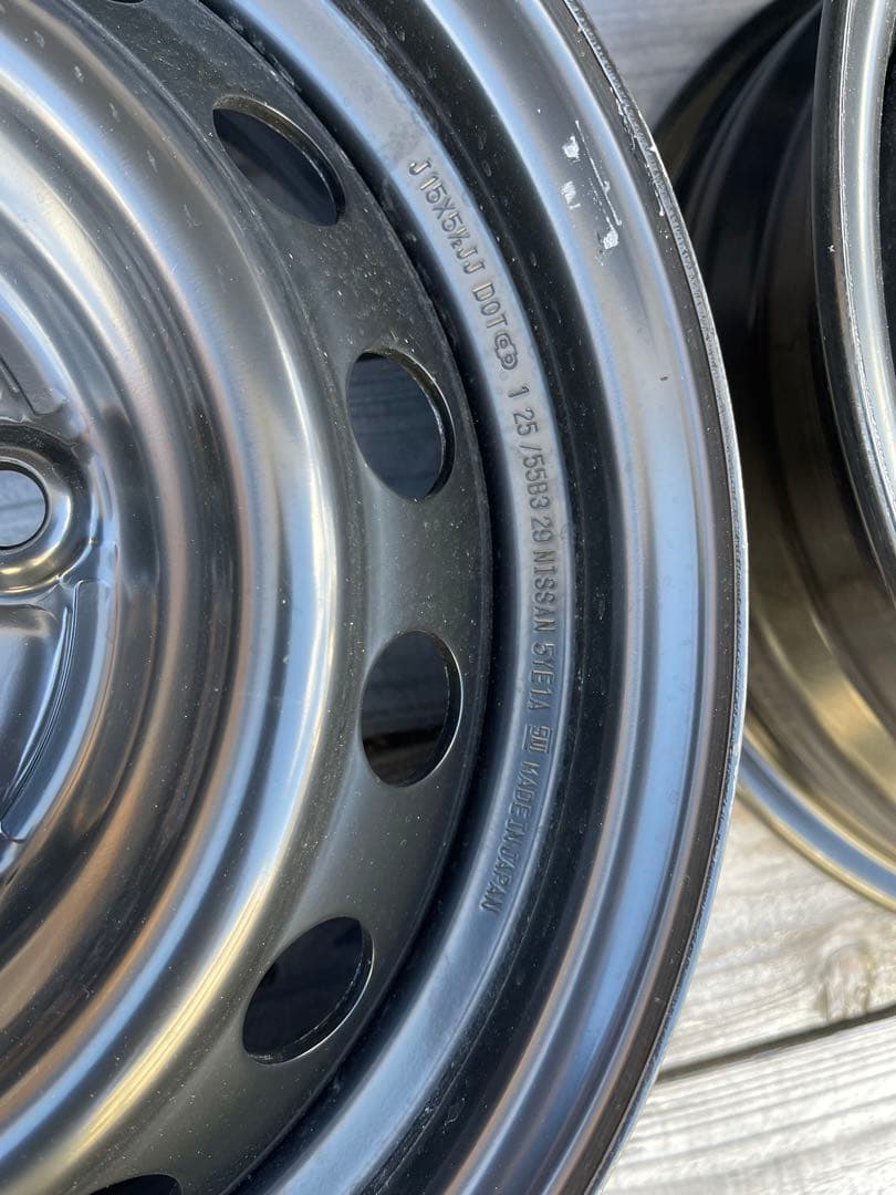 E26 キャラバン NV350 純正スチールホイール 1台分　②