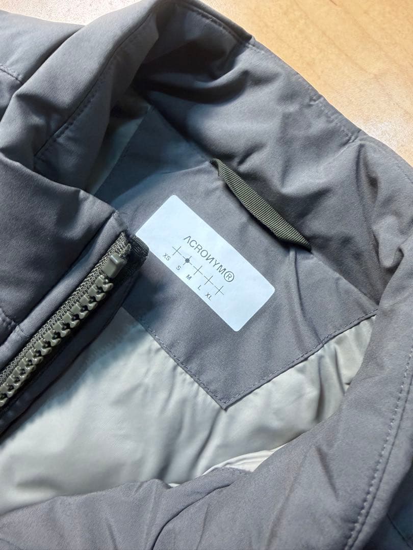 ACRONYM V91-WS size.S グレー　アクロニウム