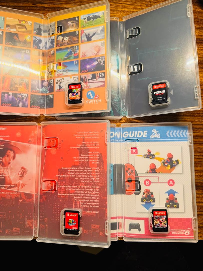 Switchソフト　パッケージ版　4本まとめ売り