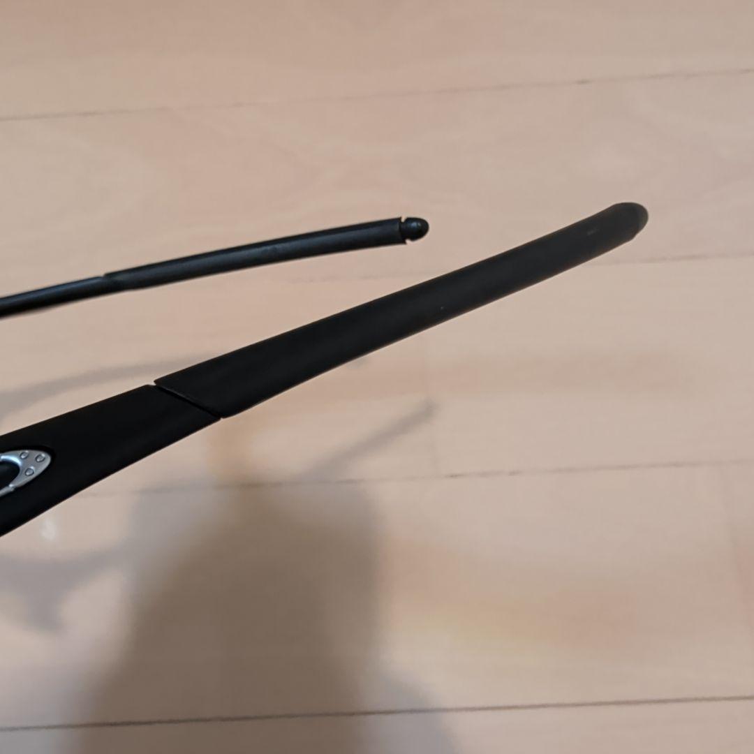 お値下げ　Oakley スポーツサングラス ブラックフレーム イエローレンズ