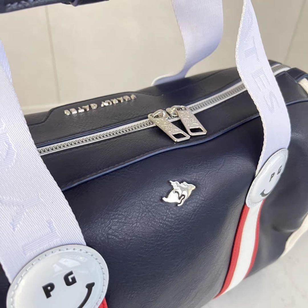 PEARLY GATES ボストンバッグ ネイビー