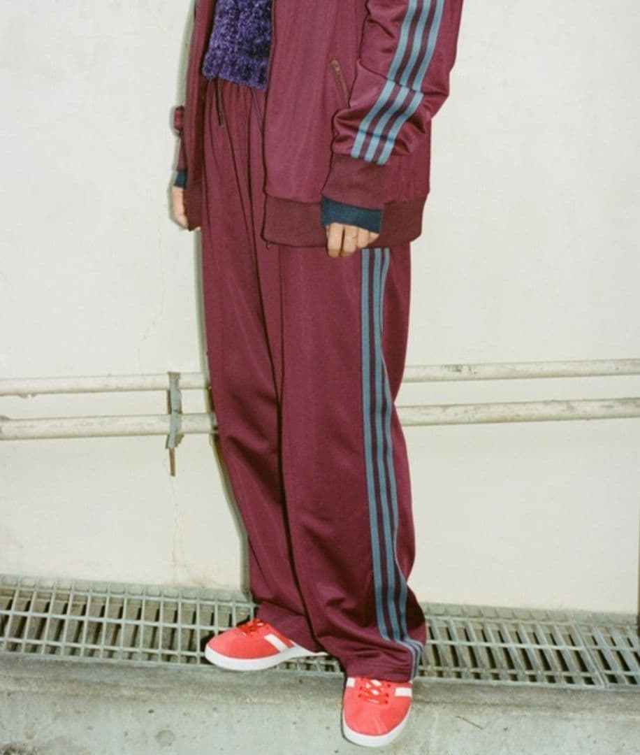 アディダス 赤 ベッケンバウアー ジャージパンツ ジェンダーニュートラル 2XL