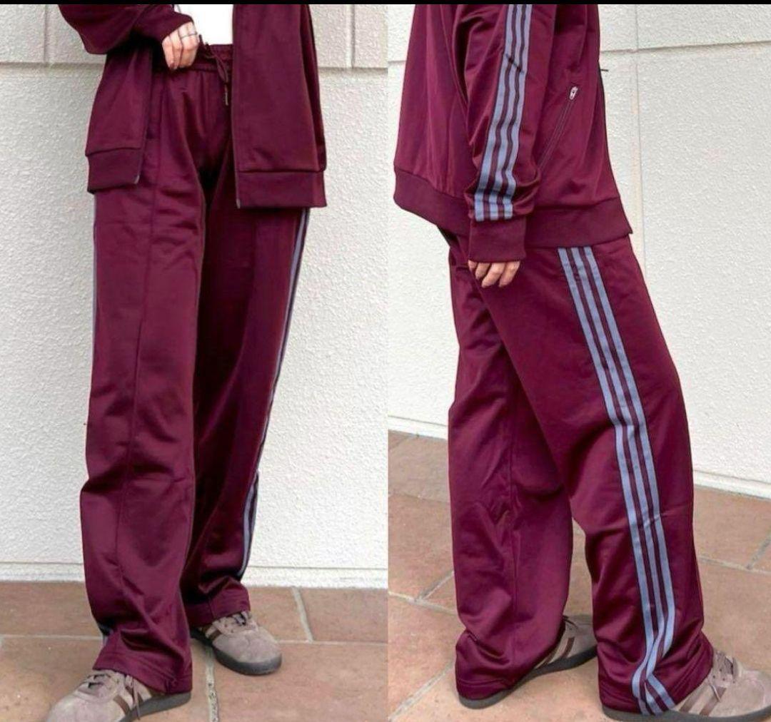 アディダス 赤 ベッケンバウアー ジャージパンツ ジェンダーニュートラル 2XL