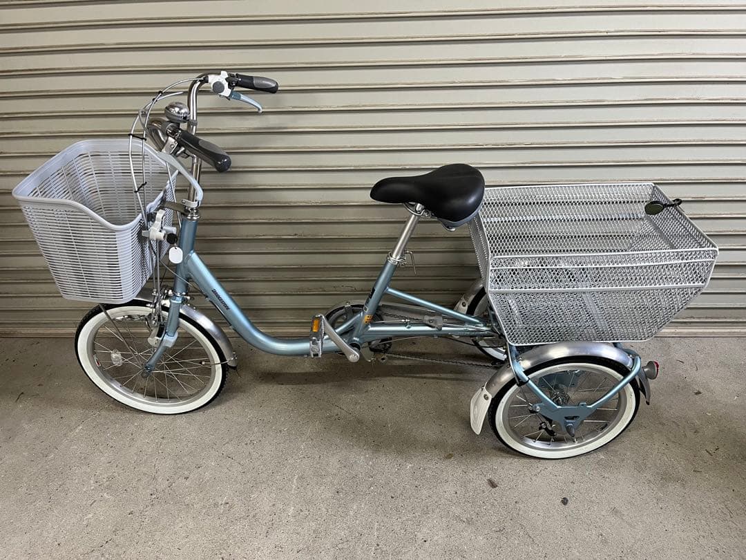 ☆【美品】三輪自転車 ブリヂストン WAGON ワゴン 3段変速