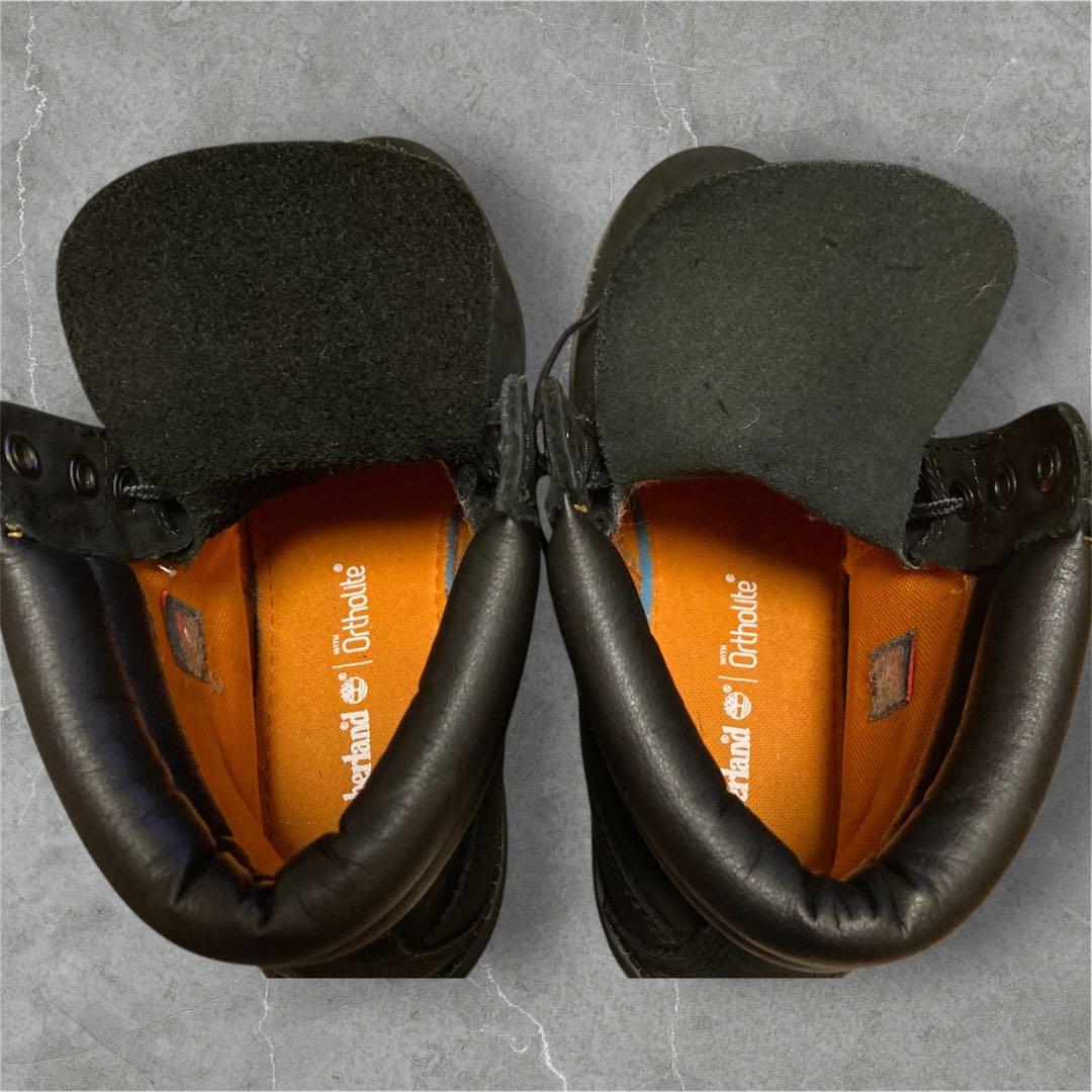 ティンバーランド Timberland 6インチ丈ブーツ メンズ ブラック 25