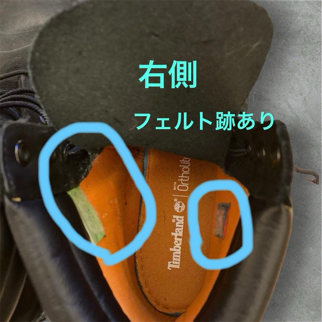 ティンバーランド Timberland 6インチ丈ブーツ メンズ ブラック 25