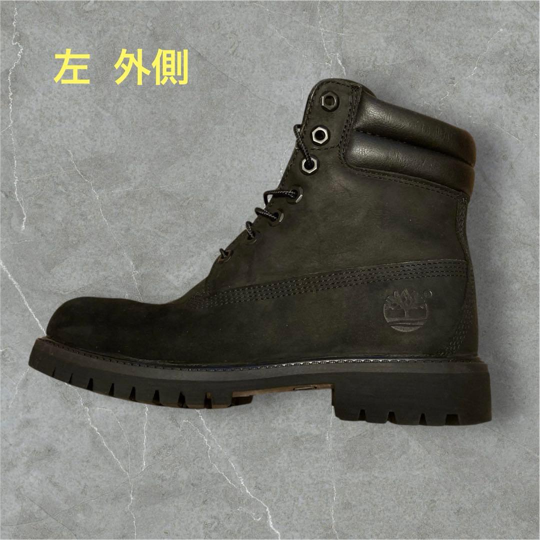 ティンバーランド Timberland 6インチ丈ブーツ メンズ ブラック 25