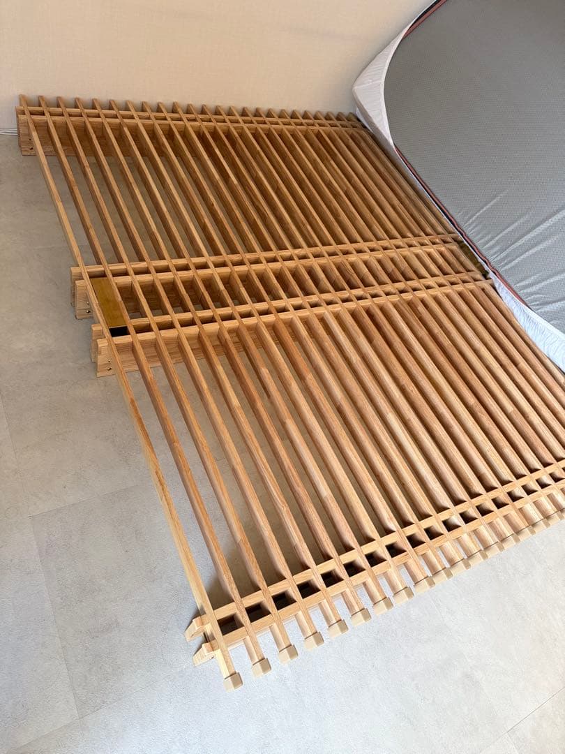 KANADEMONO KOTA SUNOKO BED クイーン ナチュラル