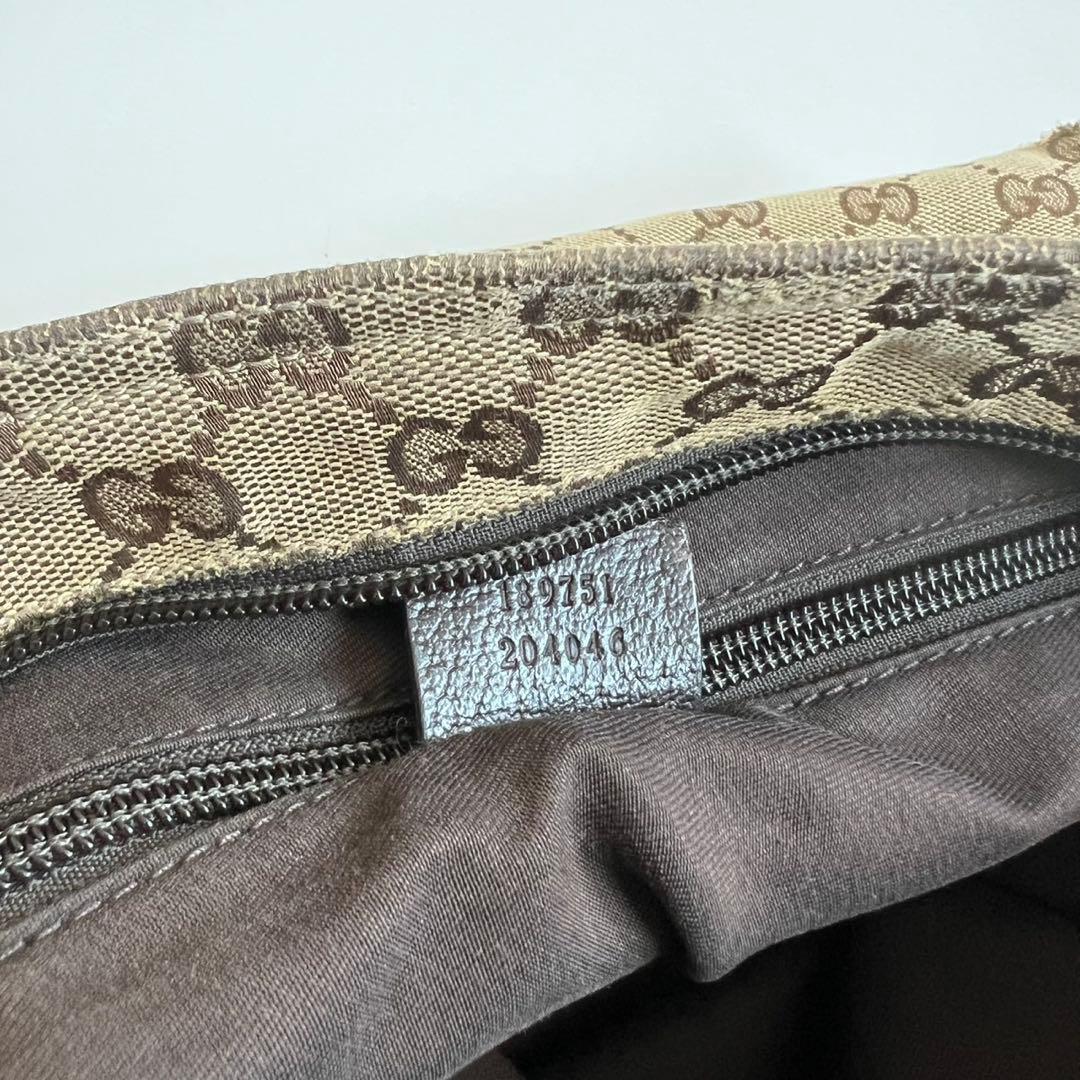 バッグ GUCCI SHERRY LINE CANVAS SHOULDER BAG