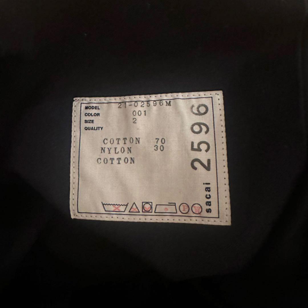 sacai 21aw cotton oxford pants サカイ サイズ2