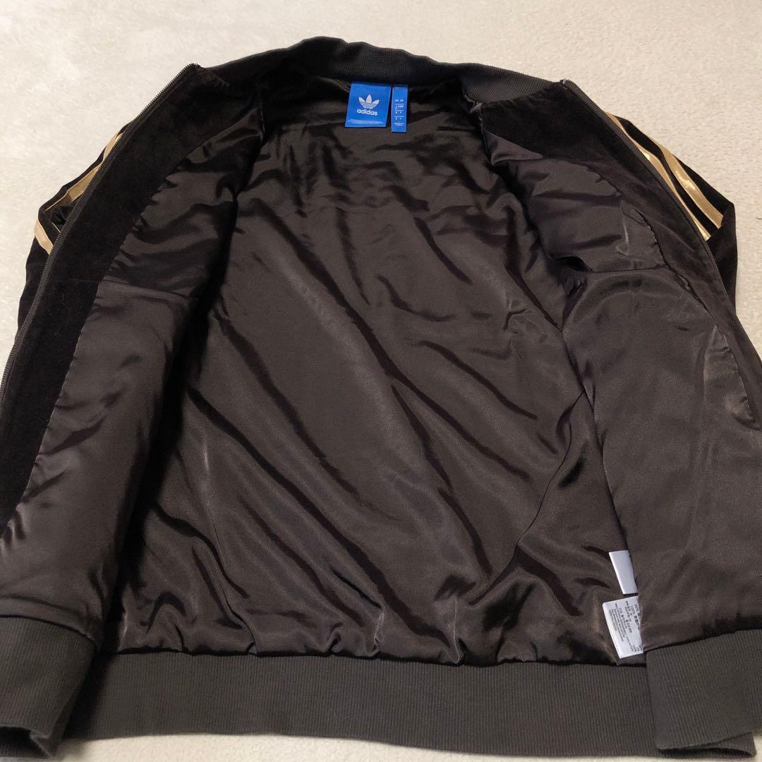 上のみ　adidas BY別注 ベロア トラックジャケット　M