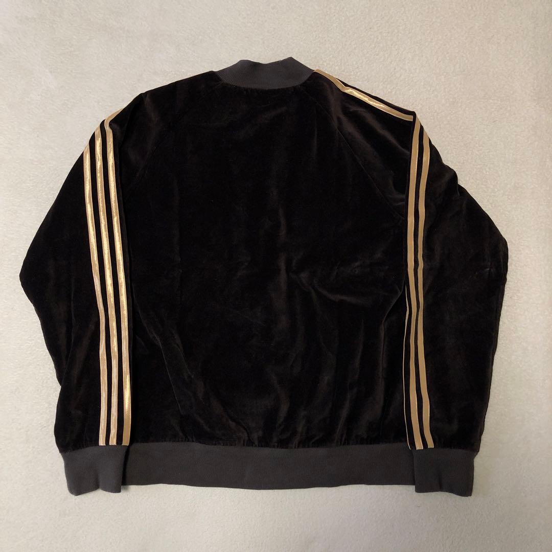 上のみ　adidas BY別注 ベロア トラックジャケット　M