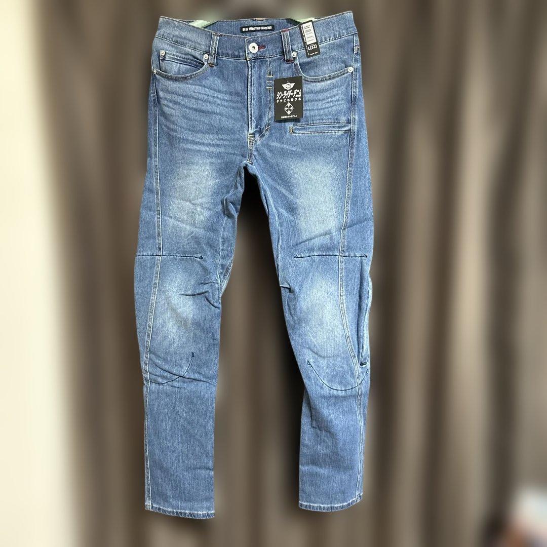 新品 BMC シン・ライダーデニム Lサイズ 日本製カイハラデニム