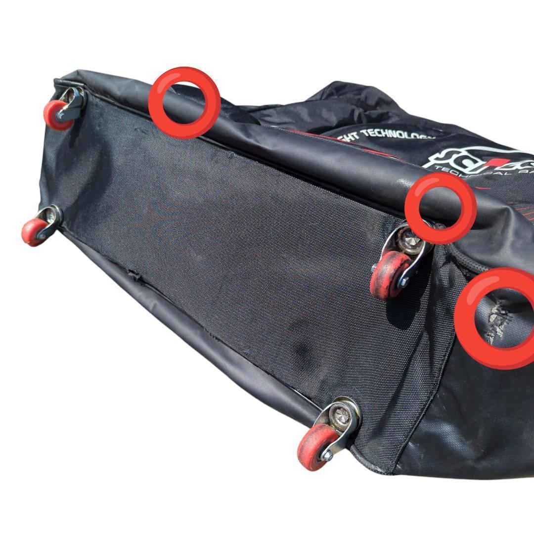 【送料無料】シーコン　エアロコンフォート　トライアスロンキャスター付輪行バッグ