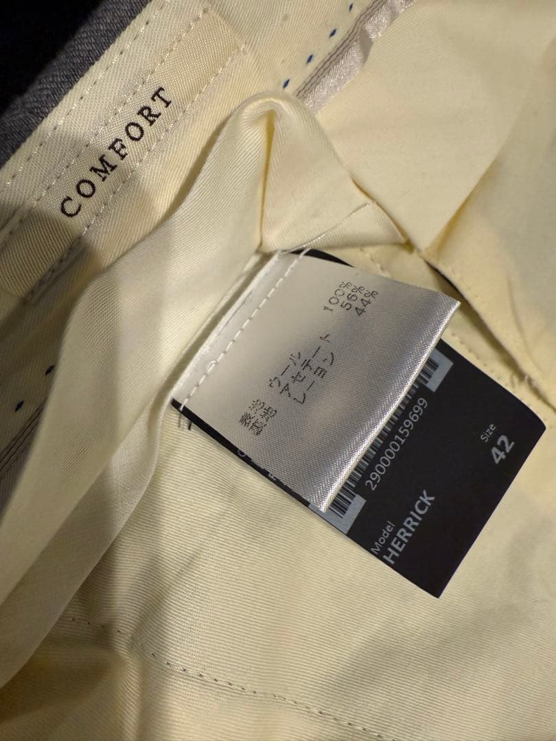 GTA HERRICKエリック ウールサキソニー2Pサイドアジャスターパンツ