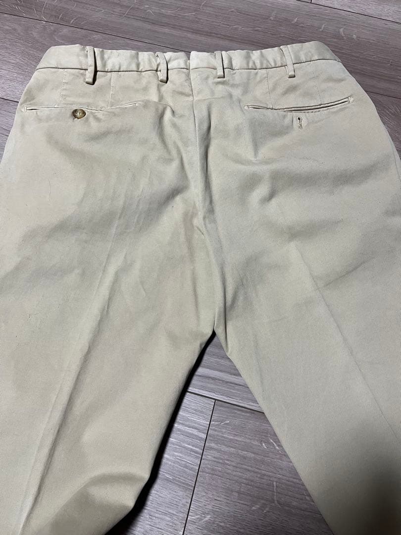 INCOTEX スリムフィット チノパン 48