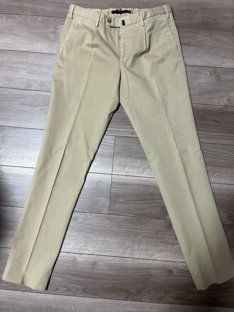 INCOTEX スリムフィット チノパン 48
