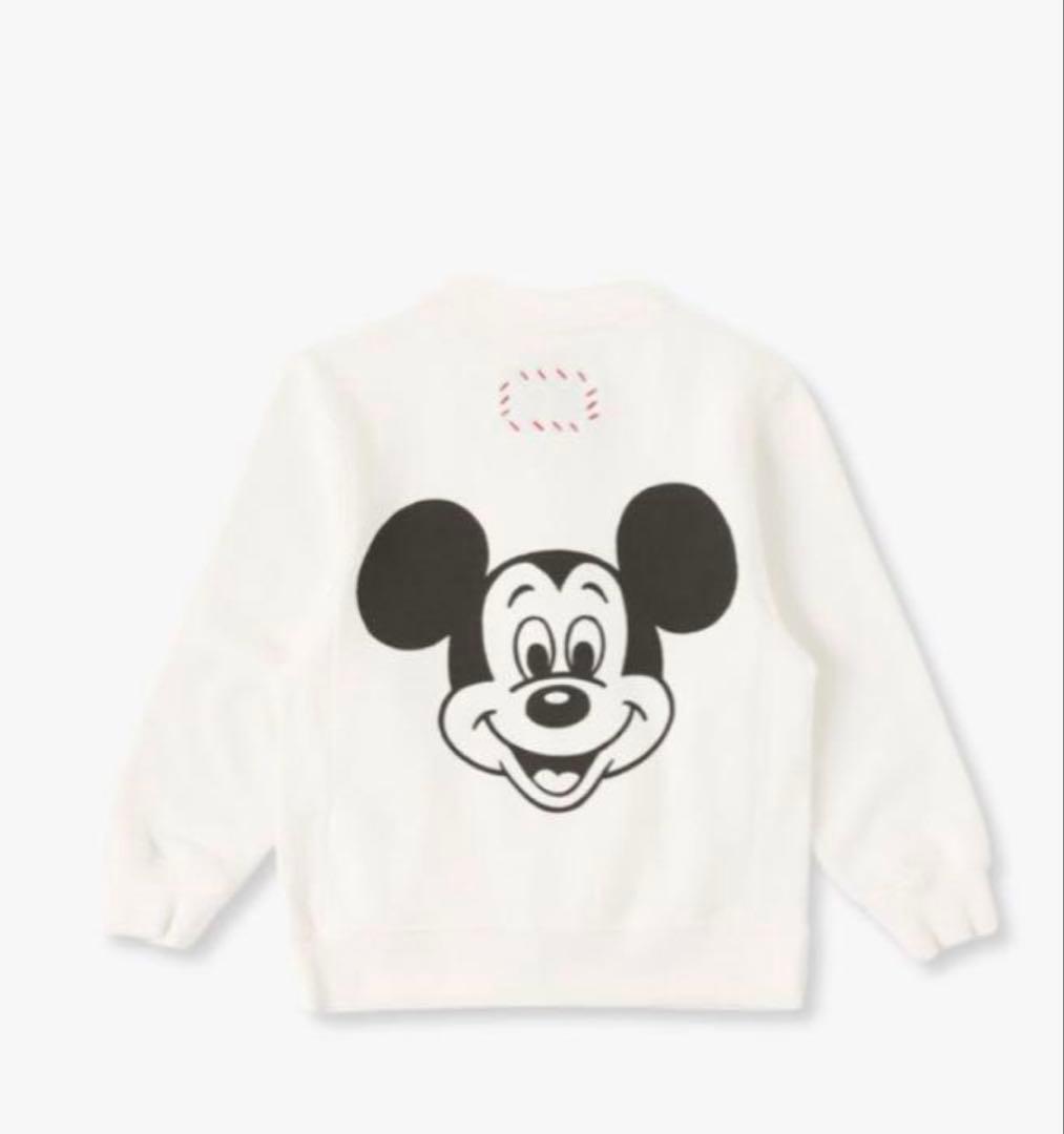 新品 別注 ロンハーマン ミッキー キッズ 130 L スナップカーディガン