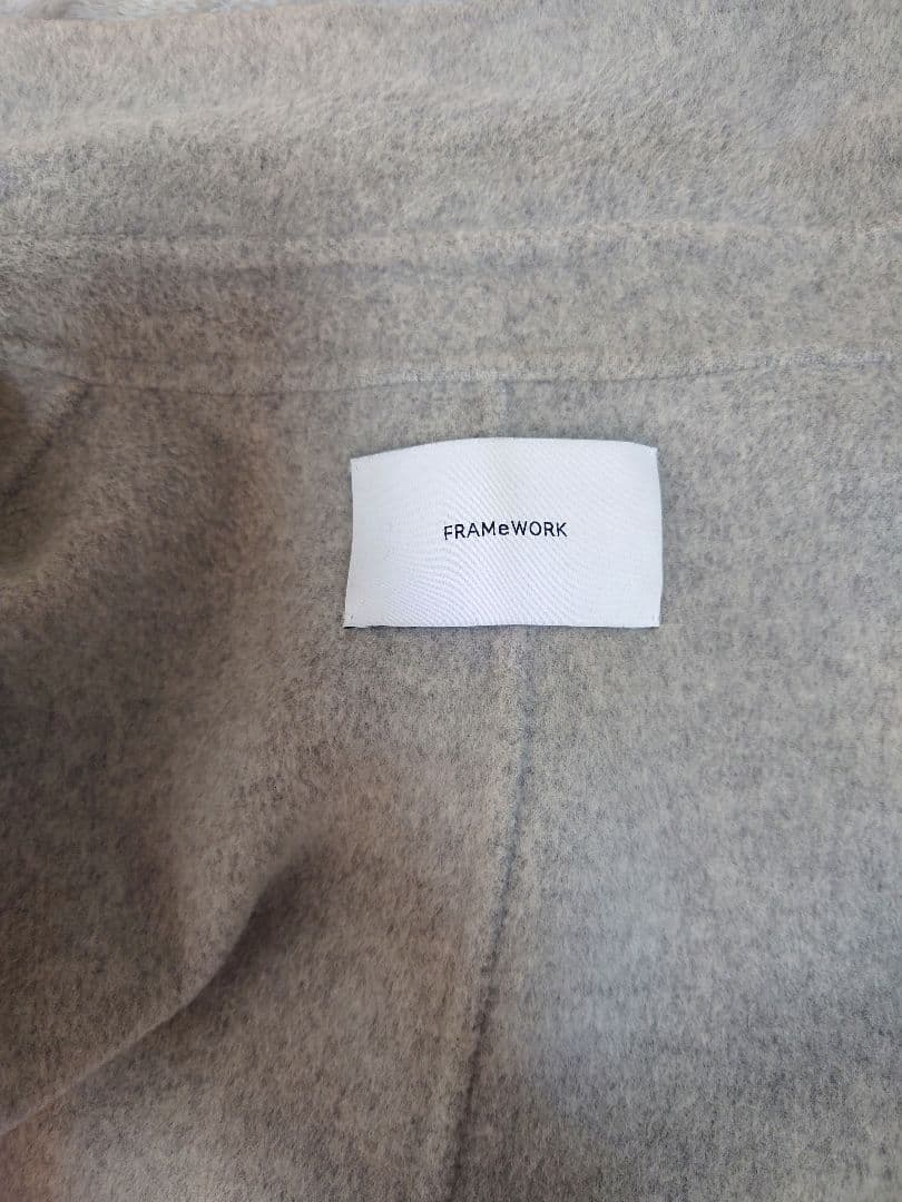 FRAMEWORK SUPER160's ダブルブレストコート 38