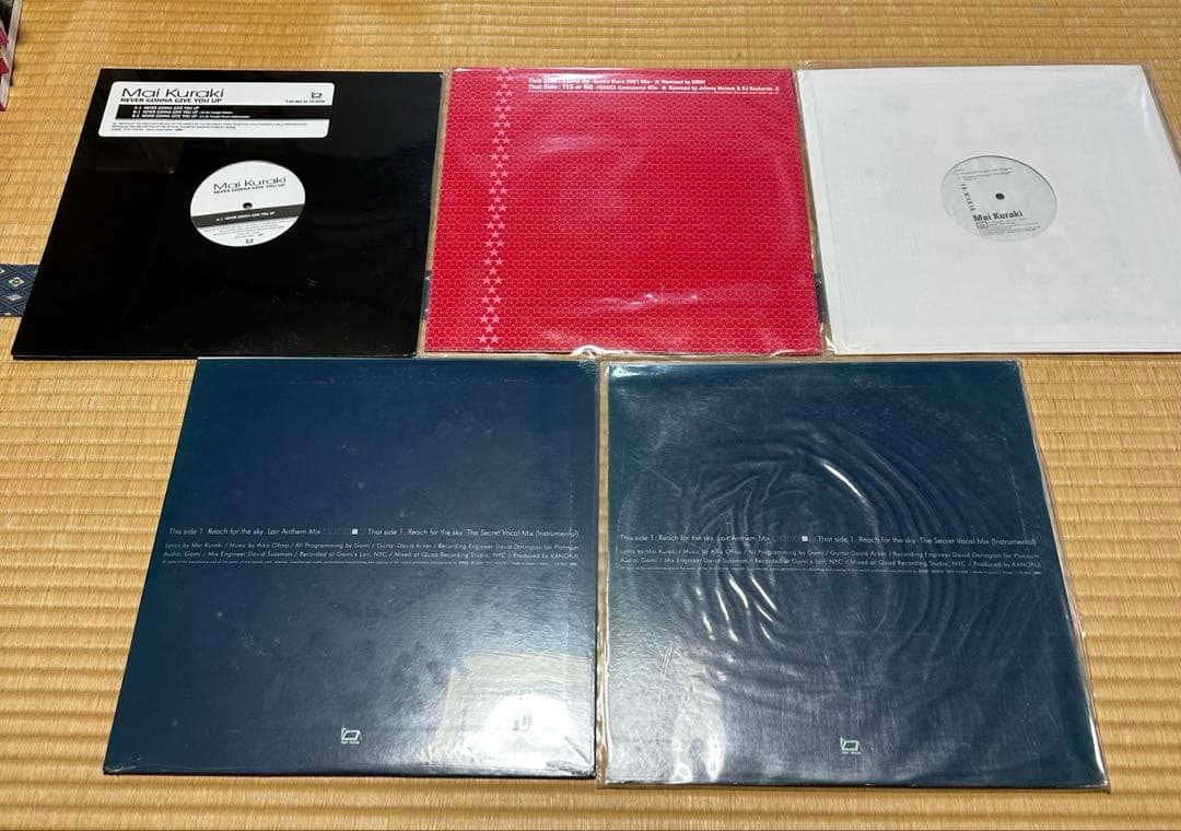 倉木麻衣 レコード 5枚セット