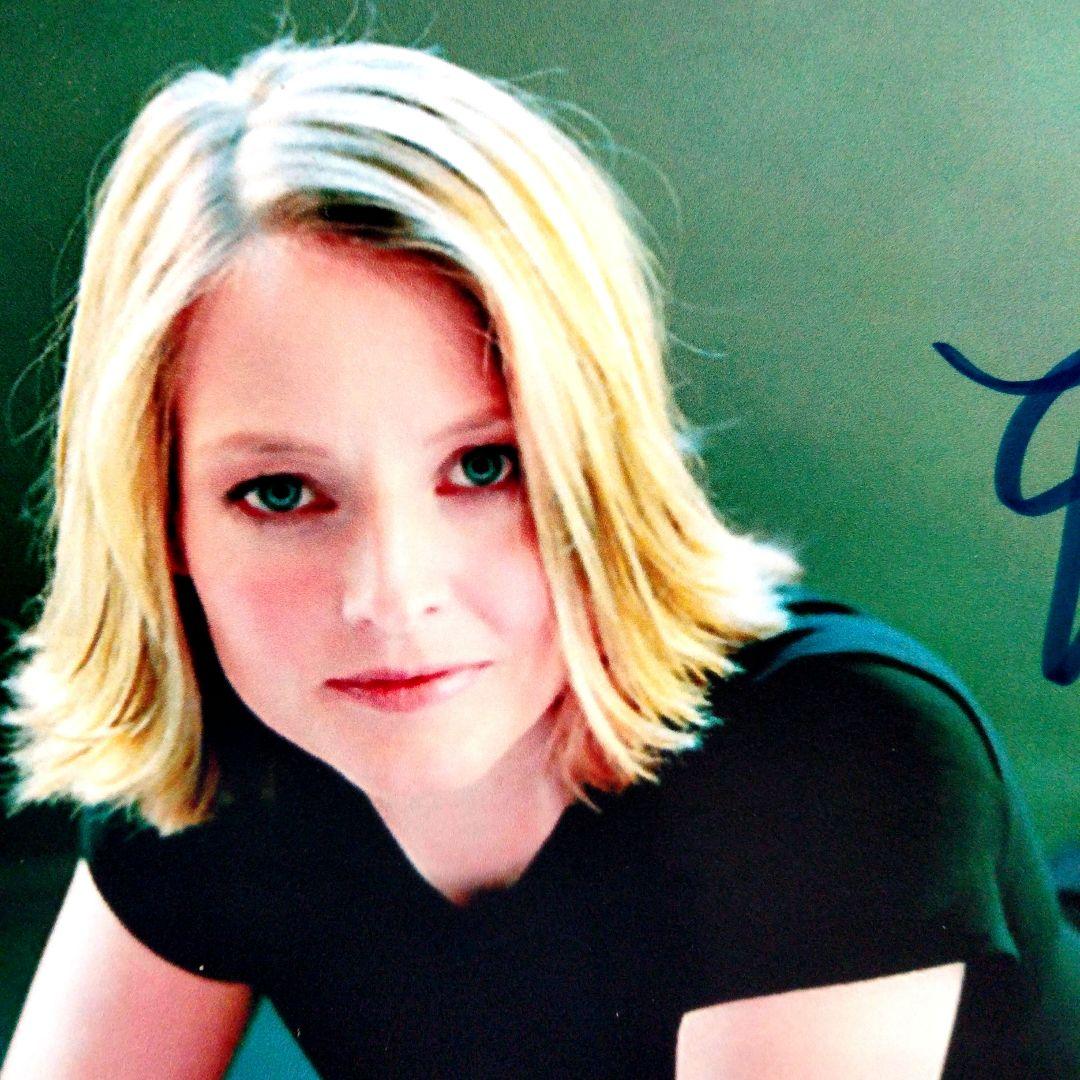 セール中…ジョディ・フォスター直筆サイン入り2Lサイズ写真…フライトプラン…