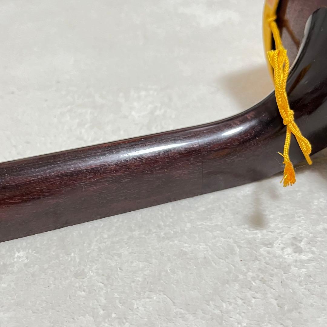 津軽三味線　太棹　紅木　こうき　トチ　2.8cm三味線