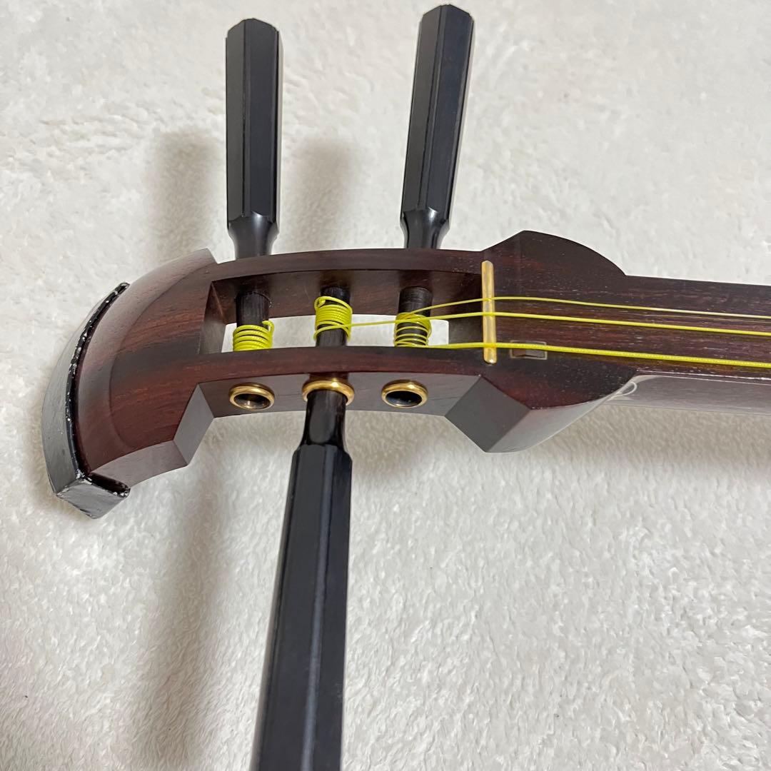 津軽三味線　太棹　紅木　こうき　トチ　2.8cm三味線