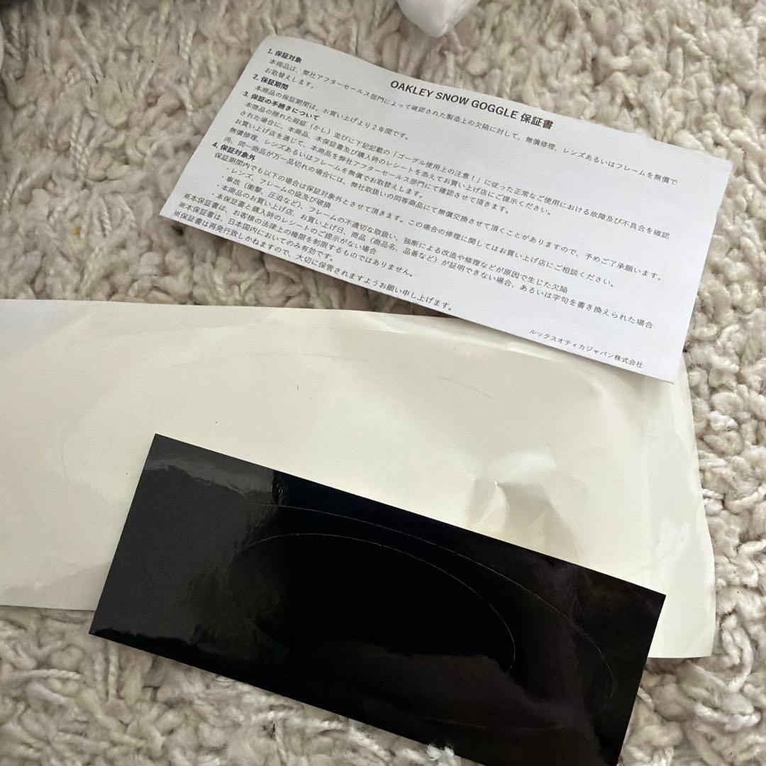 OAKLEY スキーゴーグル ホワイト