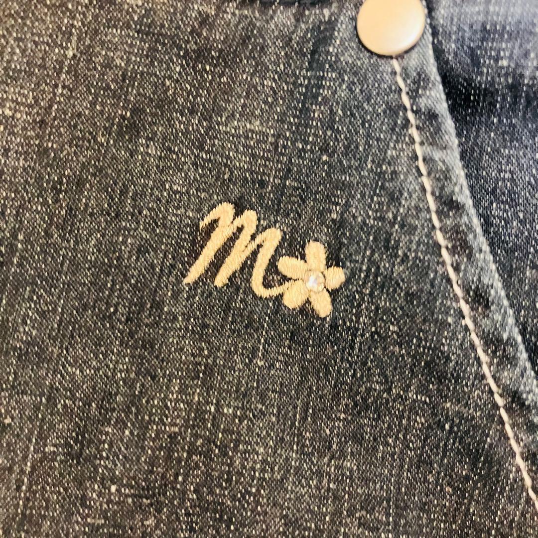 M'SGRACY デニム サロペット カタログ掲載品 近年 38リボン