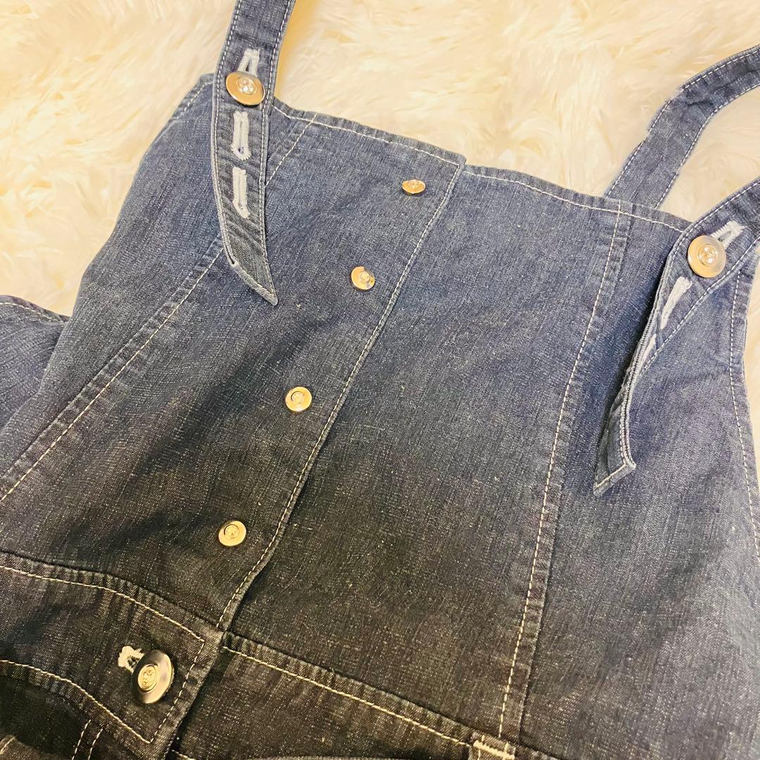 M'SGRACY デニム サロペット カタログ掲載品 近年 38リボン