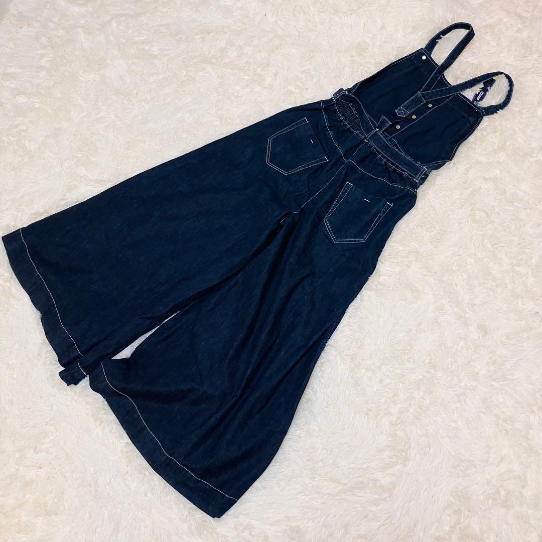 M'SGRACY デニム サロペット カタログ掲載品 近年 38リボン