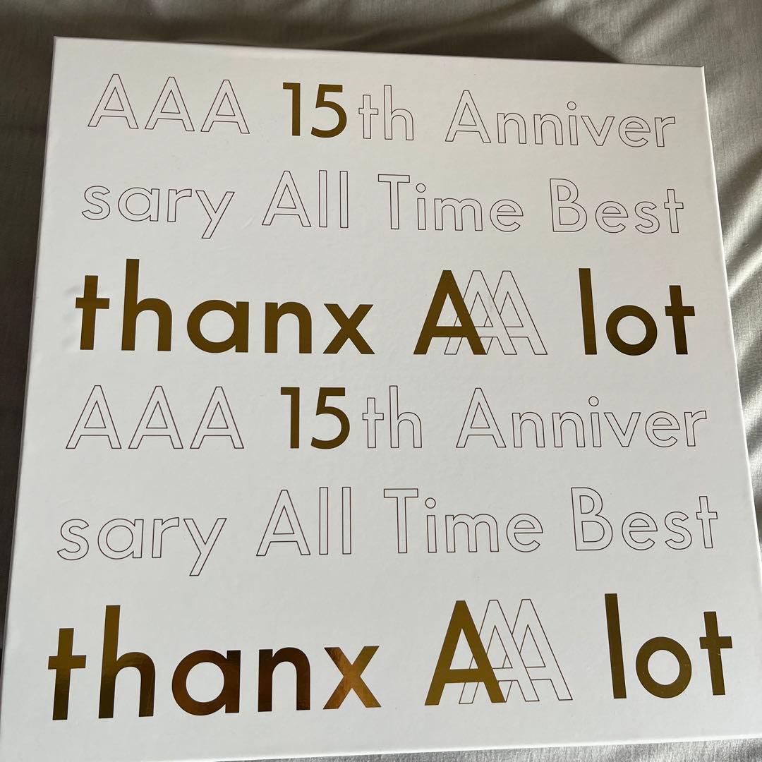 ミュージック AAA thanksaaalot DVD