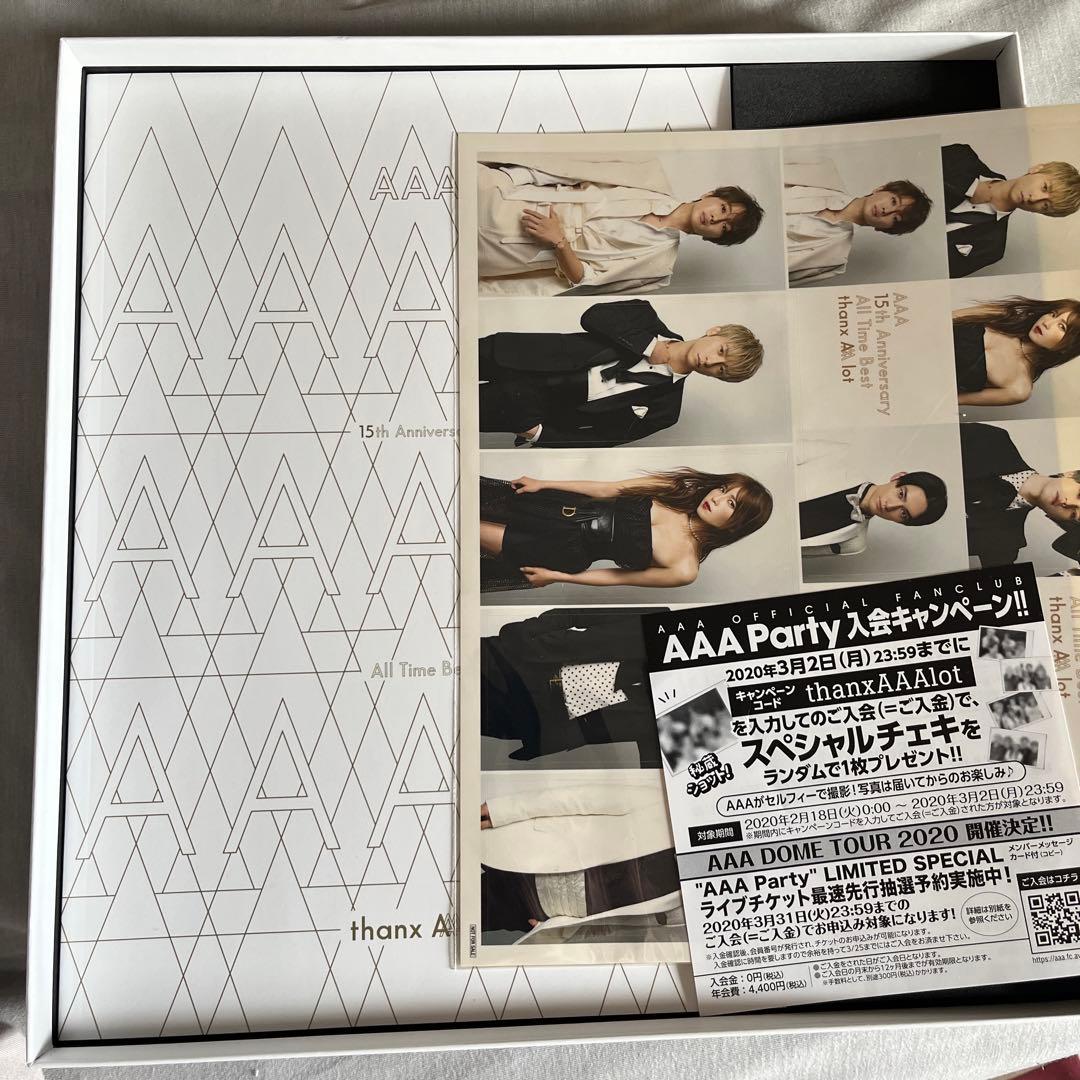 ミュージック AAA thanksaaalot DVD
