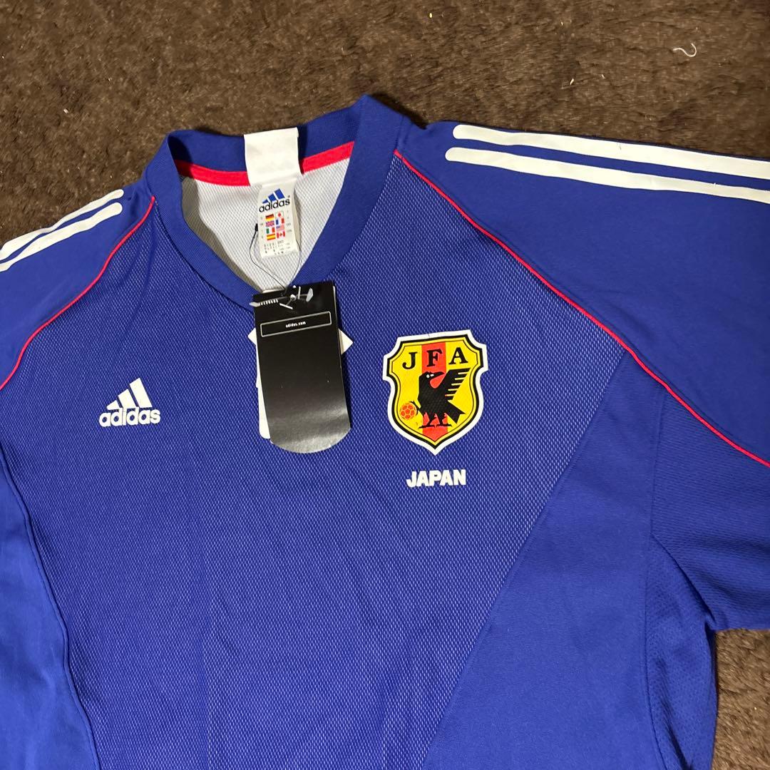 新品限定完売！アディダスサッカー日本代表ユニフォーム2XO/2002日韓WCAP