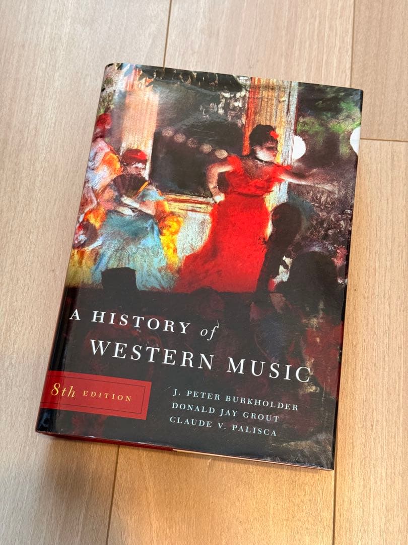 アート・デザイン・音楽 A History of Western Music 8th Edition