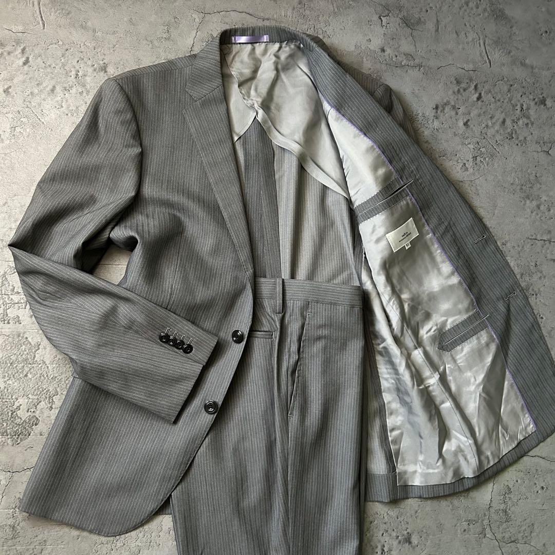 美品 別注 カノニコ Nicole 50 セットアップ トラベル スーツ 希少