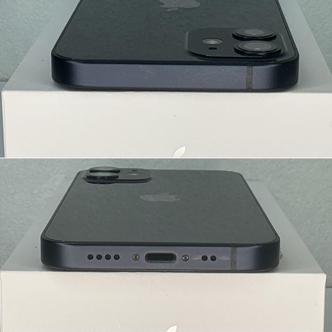 【極美品】iPhone12mini 128GB新品バッテリー100%SIMフリー