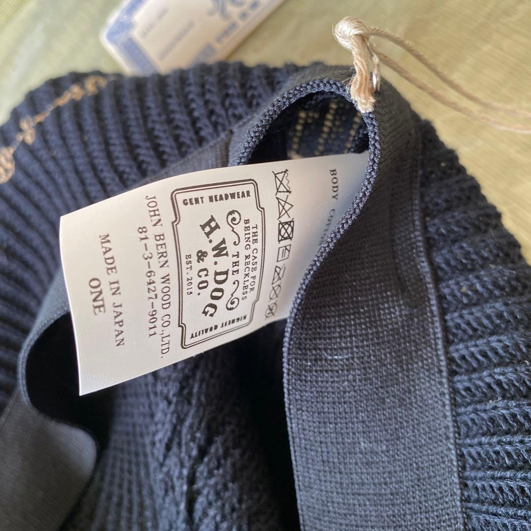 THE H.W.DOG&CO. ベレー帽 タグ付き 新品未使用 BTS テテ
