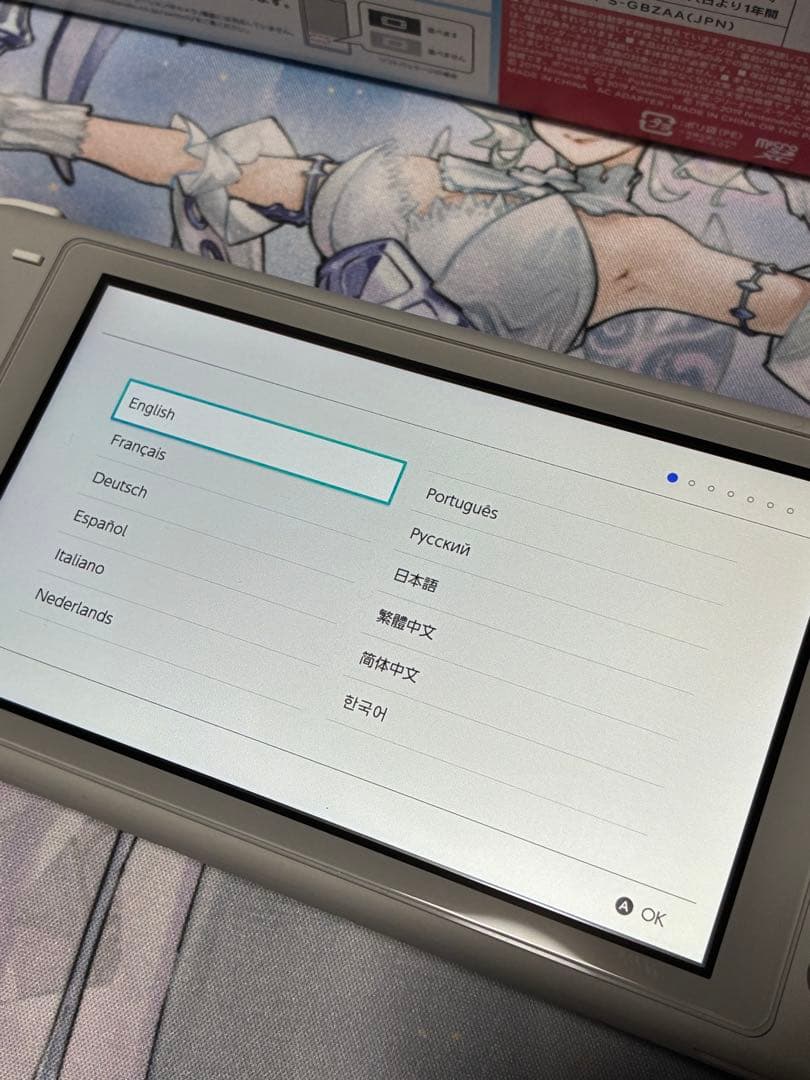 【美品/中古】ポケモン Switch Lite ザシアン ザマゼンタ 完備品