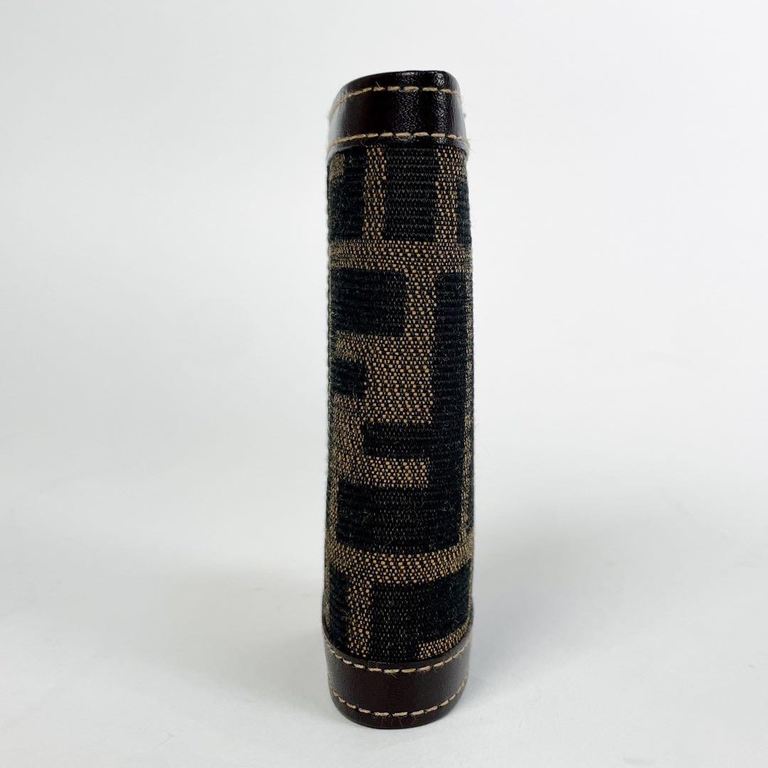 【美品】 フェンディ キーケース ズッカ キャンバス　レザー 6連 箱付