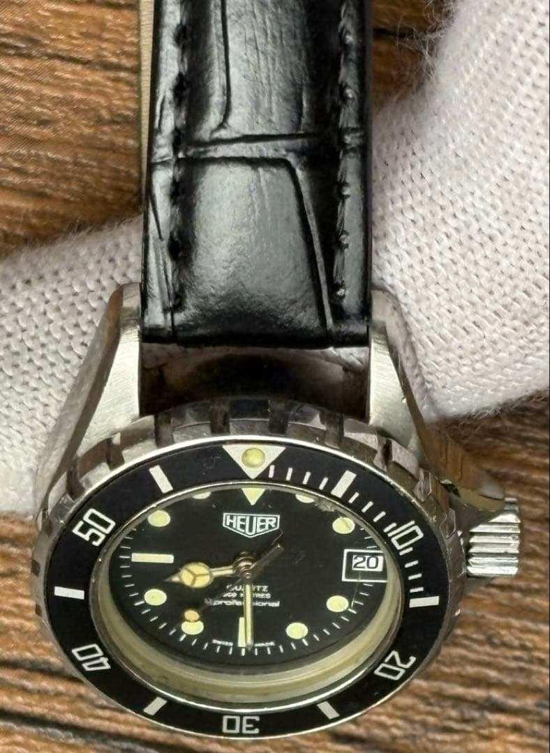 稼働 TAG HEUER HEUER 980.008.1 プロフェッショナル