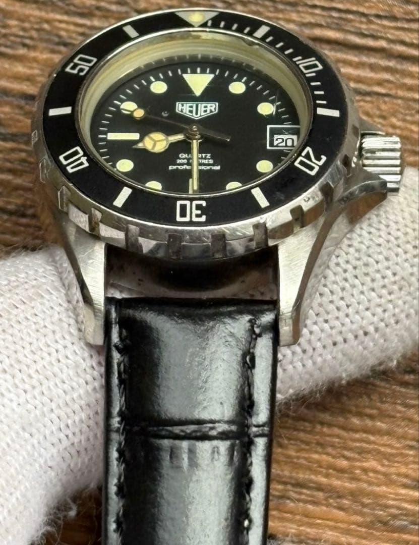 稼働 TAG HEUER HEUER 980.008.1 プロフェッショナル