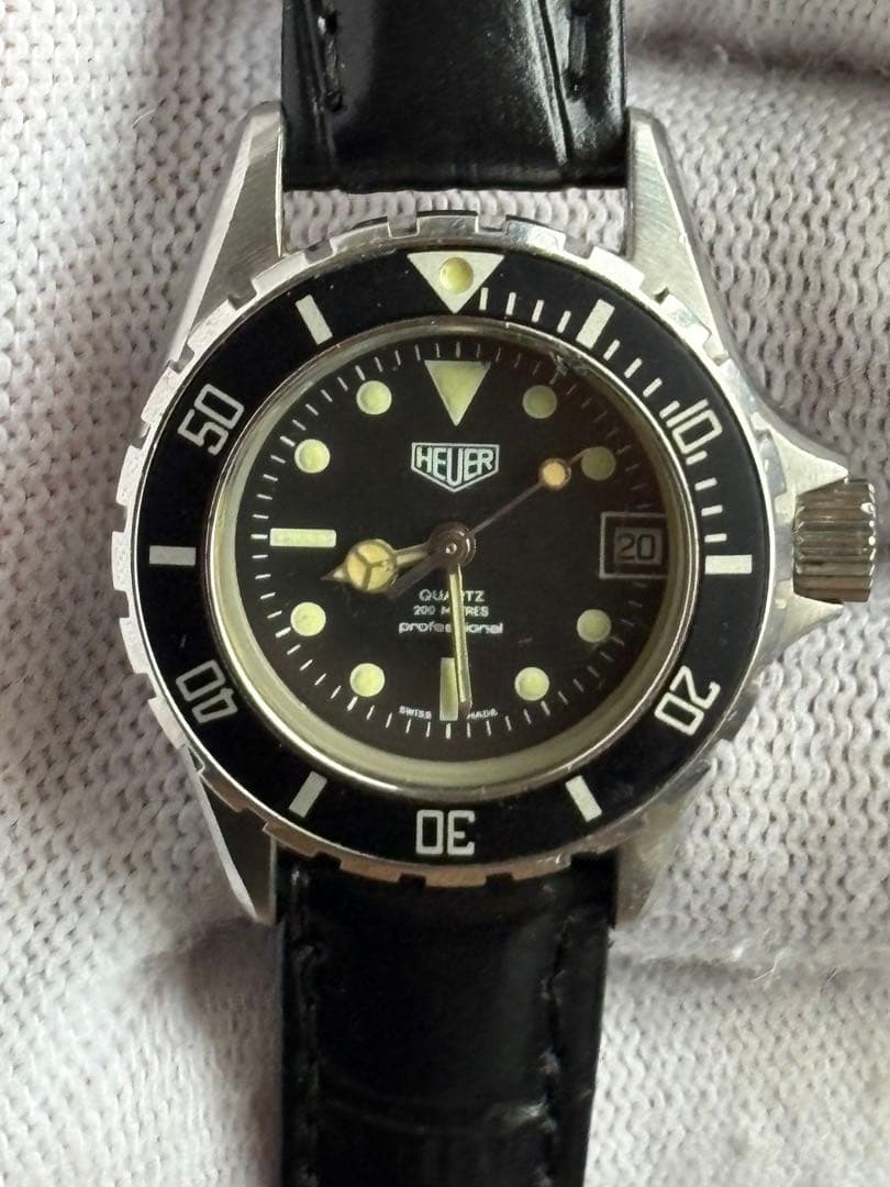 稼働 TAG HEUER HEUER 980.008.1 プロフェッショナル